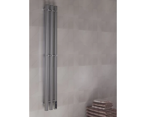Полотенцесушитель электрический APEXTERMO Сириус SR10112NK 1100x120, никель