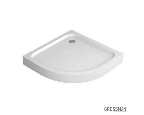 Душевой поддон Grossman 90 х 90х16 см, четверть круга, GR-119009020