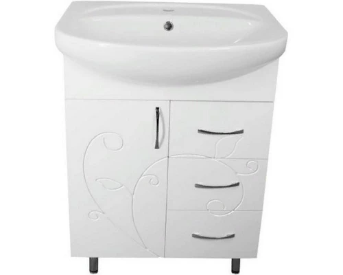 Тумба 24 (3 ящ.)под умывальник Стелла 65 ФЬЮЖН
