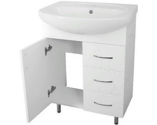 Тумба 24 (3 ящ.)под умывальник Стелла 65 ФЬЮЖН