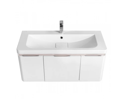 Тумба ШЕРИЛЛ 105, подвесная, белая (под раковину ШЕРИЛЛ 105)