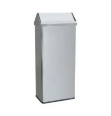 Контейнер из нерж. Стали прямоугольное 65 л. с крышкой