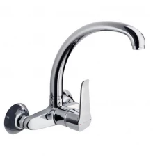 Смеситель для кухни однорычажный с поворотным изливом наружнего монтажа YPSILON PLUS 6417CC