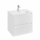 ONA Модуль для раковины 600 мм, 585x450x565 мм, с 2 ящиками, бел. матовый, ROCA