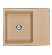 Мойка для кухни  Делия 65 650x516x218 мм, прямоуг. с крылом, латте