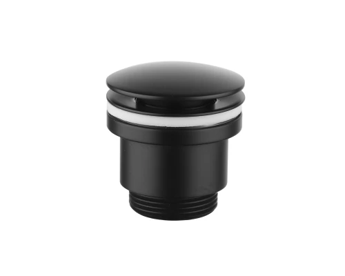 Клапан донный универсальный Click/Clack 1,25, черный. LEMARK