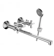 DR52 Смеситель для ванны, пов.излив 272мм, р/ДВ, хром, DR, DR52043