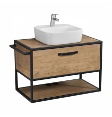 Тумба ЛОФТ ФАБРИК 80, дуб кантри (под раковину ФАБИА 80, VICTORIA-N 80, ОДРИ 42)