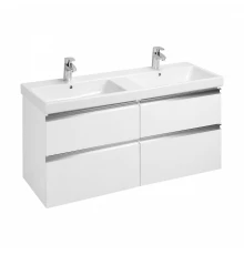 THE GAP модуль для раковины 1200, 1170x453x515, с 4 ящиками в цвете белый глянец