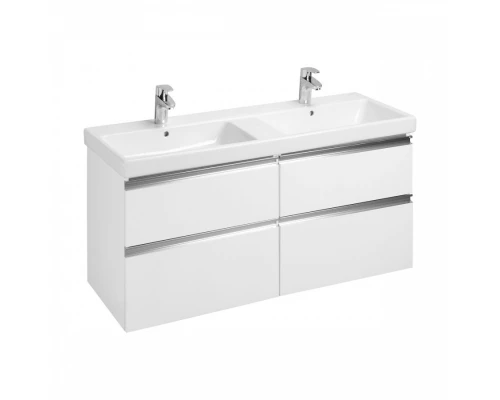 THE GAP модуль для раковины 1200, 1170x453x515, с 4 ящиками в цвете белый глянец