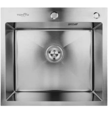Кухонная мойка TOKITO OKA врезная 60х50 см нержавеющая сталь (TOK-OKA-6050-ST)