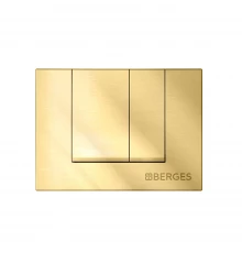 Кнопка  для инсталляции NOVUM S9, золото глянец, BERGES