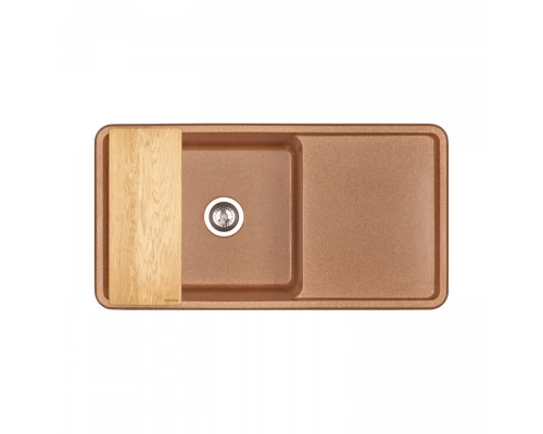 Мойка для кухни  Беллис 97 970x510x250 мм, прямоуг., терракот