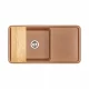 Мойка для кухни  Беллис 97 970x510x250 мм, прямоуг., терракот