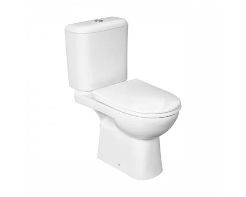 ACCESS Унитаз-компакт, горизонтальный выпуск, 2-х режимная арматура, сиденье дюропласт Soft-close, C