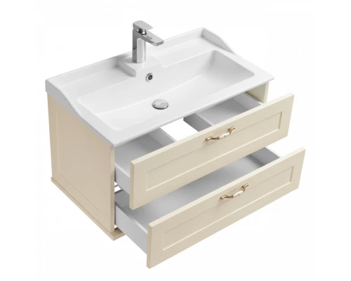 Тумба ЛЕОН 80, дуб беж. (под раковину ФАБИА 80, ПРЕМЬЕР М 80)