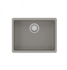 Кухонная мойка Lemark SINARA 540-U подстольного монтажа из кварцгранита, Грей