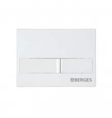 Кнопка  для инсталляции BERGES NOVUM L1, 040011 белая