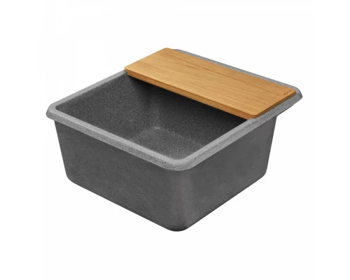 Мойка для кухни  Беллис 57 570x510x250 мм, прямоуг., серый