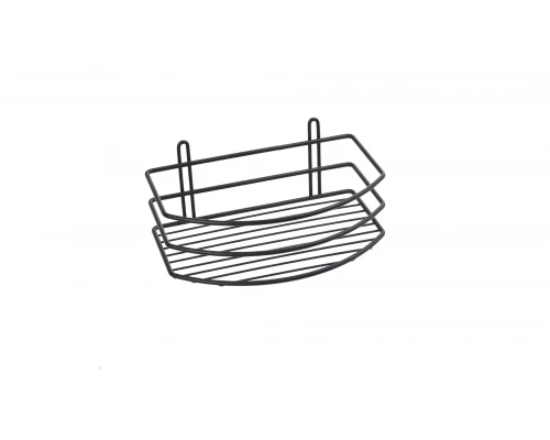 Полка овальная одноэтажная черная Fixsen FX-720B-1