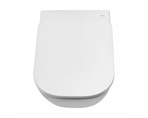 GAP (нап., подв., пристав.)/GAP CLEAN RIM (подв.) Сиденье тонкое дюроп.Soft Close.  ROCA