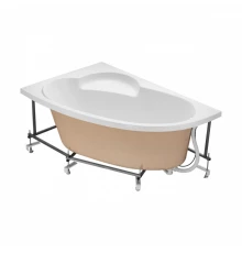 Монтажный комплект для ванны ШРИ-ЛАНКА 150х100 см. (рама, слив-перелив с сифоном, крепеж к стене, кр