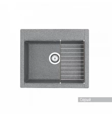 Мойка для кухни  Делия 60 602х517х218 мм, серый