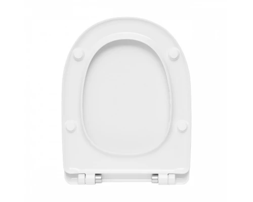 ЮНИОН Сиденье для унитаза тонкое (Softclose,clip up), САНТЕК