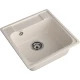 GranFest QUARZ (GF-Z48) Мойка для кухни 480*480мм (белый)
