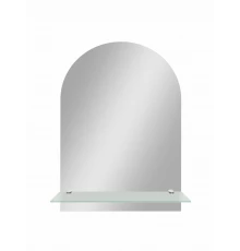 Зеркало Арка 390х590 с полкой