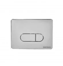 Кнопка  для инсталляции NOVUM D3, хром глянец, BERGES