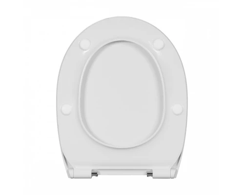 VICTORIA NORD SLIM Сиденье и крышка для унитаза, дюропласт., с механизмом Soft-Closing, белое. ROCA