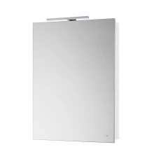 VICTORIA левый зеркальный шкаф 600, 606x141x810 мм, белый глянец 