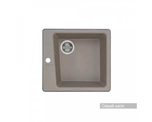 Мойка для кухни  Парма  510x470x175 мм, квадратная, серый шелк