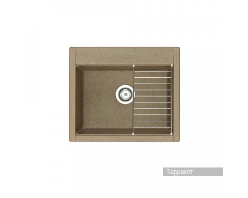 Мойка для кухни  Делия 60 602х517х218 мм, терракот