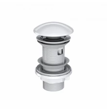 Донный клапан керамический с отв.перел., САНТЕК