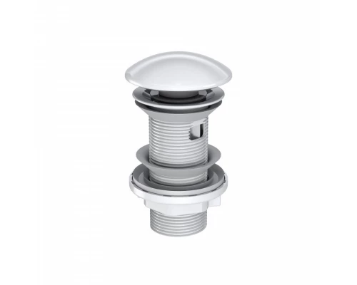 Донный клапан керамический с отв.перел., САНТЕК