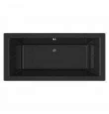 TARI Ванна акриловая 170х80, черный глянец, BERGES