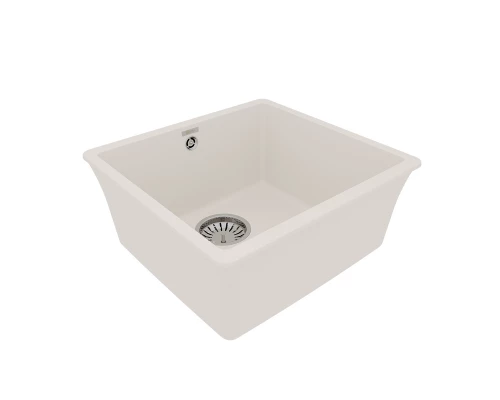 Кухонная мойка Lemark SINARA 440-U подстольного монтажа из кварцгранита, Жасмин 