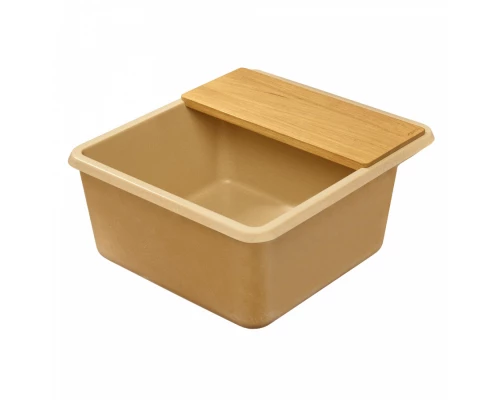 Мойка для кухни  Беллис 57 570x510x250 мм, прямоуг., латте