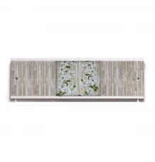 ОПТИМА_Decor Экран для ванны 150 см,ПВХ с офсетной печатью,(мерлин-017), ALAVANN
