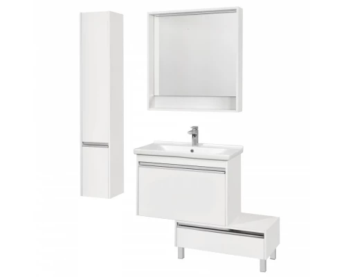 Тумба КАПРИ 80, белая (под раковину МИРАНДА 80)