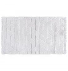 Коврик для ванной 1-ый Fixsen DIAMONT, FX-9050K, серый, 70х120 см