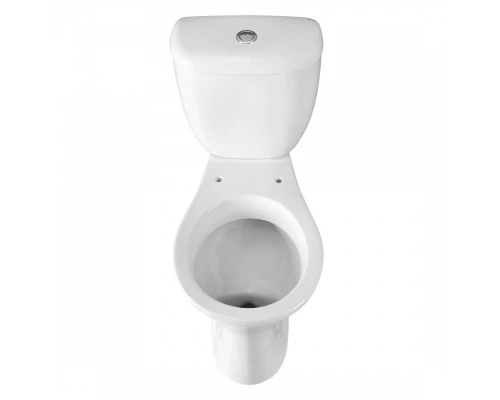 Унитаз-компакт Виктория косой выпуск,  с бачком Виктория н/п., кнопочной арматурой и сиденьем  SANTE