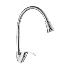 DR71 Смеситель для кухни, выс.пов.излив 164мм, р/ОД, хром, DR, DR71022