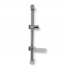 Штанга для душа в комплекте с мыльницей,  D25. h=60 см, СЛАВЕН