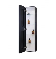 Зеркало-шкаф Eltoro black LED 360х1560