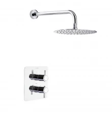 Встраиваемая термостатическая душевая система с тропическим душем ODISEA K3924012