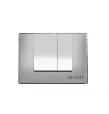 Кнопка  для инсталляции NOVUM S2, хром матовый, BERGES