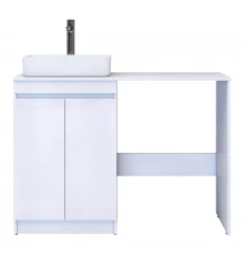 Тумба для раковины и стиральной машины VIGO Urban 60 напольная белый (tn.URB.60.2D)